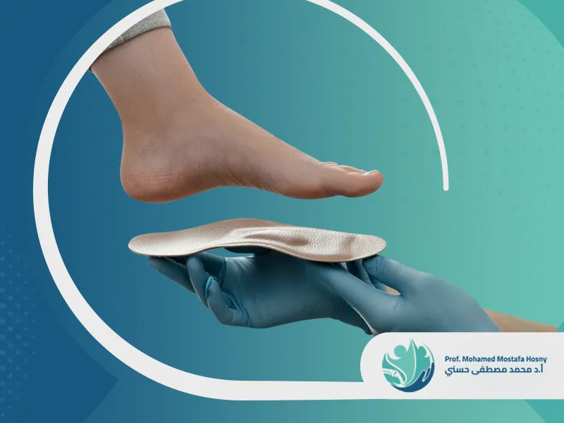 علاج الفلات فوت عند الاطفال