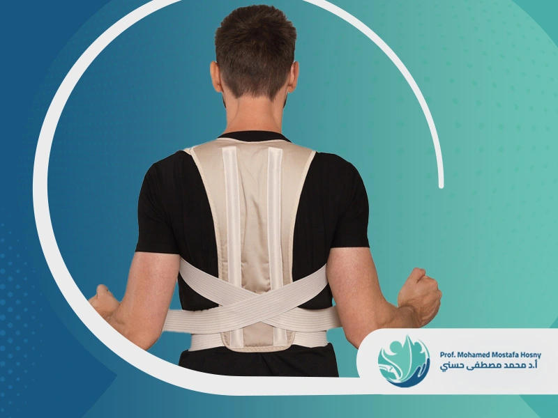 علاج اعوجاج العمود الفقري بالحزام